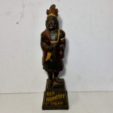 “OLD HONESTY 5¢ CIGAR” Cast Iron Reproduction Indian Bank