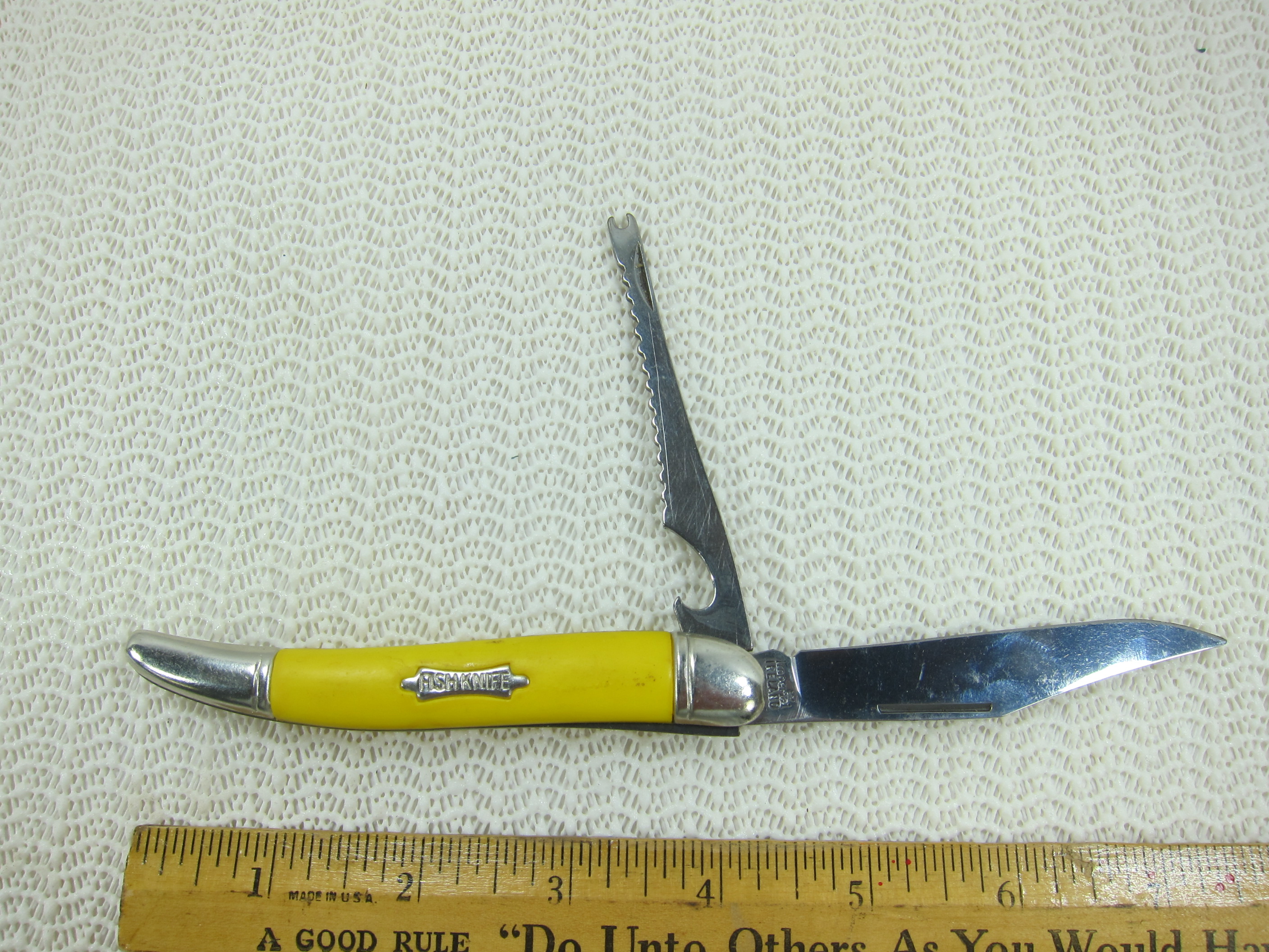 Imperial Ireland Fish Pocket Knife - Clip Blade 