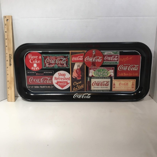 Metal Coca-Cola Advertising Tray