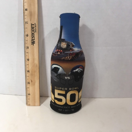 Super Bowl 50 Bottle Koozie