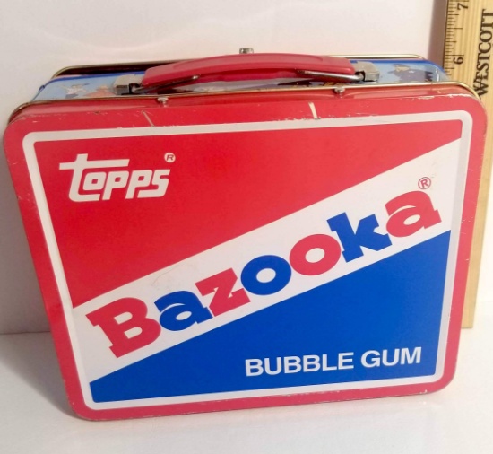 Topps Bazooka Bubble Gum Lunch Box