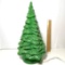Vintage Ceramic Christmas Tree with Base & Bulb