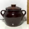 Vintage Monmouth Lidded Pottery Jar with Double Handles