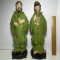 Hand Painted Ceramic Oriental Figurines