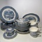 28 Pc Currier & Ives Dinnerware