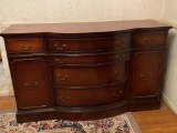 Vintage Mahogany Duncan Phyfe Style Buffet