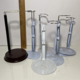 Lot of Doll Stands