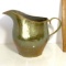 Vintage Hammered Brass & Copper Pitcher