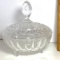 Crystal Footed & Lidded Candy Dish