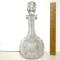 Pretty Crystal Decanter with Stopper