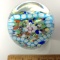 Millefiori Art Glass Paperweight