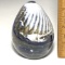 Egg Shaped Art Glass Paperweight Signed “HCL”