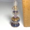 Pretty Egyptian Glass Perfume Bottle with Stopper