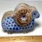 Porcelain Ram Figurine Made in Israel