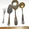 Lot of Antique Sterling Silver Serving Utensils