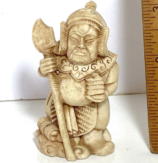 Carved Oriental Figurine