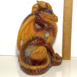 “Windstone Edition” Large Dragon Figurine Signed “Pena 86” - Highly Collectible!
