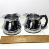 Sunbeam Stainless Creamer & Sugar