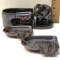 Late 40’s-Early 50’s Occupied Japan Elephant Ashtray Set