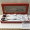 Vintage Oleg Cassini Crystal Salad Serving Set