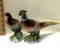 Late 60s Norcrest Japan RIngNeck Pheasant Figurines