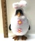 Creativly Designed Penguin Figurine Dressed for Easter