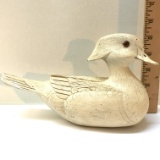 Carved Wooden Drake Wood Duck