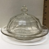 Vintage Round Butter Dish