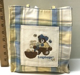 Longaberger Teddy Bear Lunch Bag