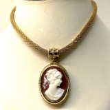 1928 Brand Faux Cameo Necklace