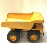 Large Vintage Yellow Dump Truck by Remco