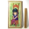 Vintage Wide Eyed Girl on Chair Wall Hanging by Lee