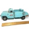 Cool Vintage “Buddy L” Turquoise Metal Tow Truck