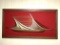 Vintage Sailboat Wire Art Wall Hanging