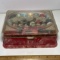 Vintage Sewing Box FULL of Misc Thread