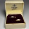 Vintage 14K Gold Diamond Engagement Ring & 14K Gold Diamond Wedding Band