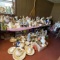 HUGE Lot of Misc Hand Painted Ceramic Items & More