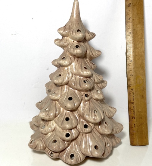 Hand Painted Ceramic Christmas Tree