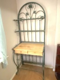 Bakers Rack with 2 Drawers