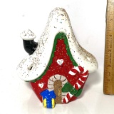 Adorable Ceramic Lollipop Gingerbread House