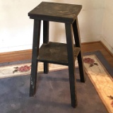 Two-Tier Wooden Stand