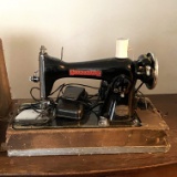 Antique “Modernage” Sewing Machine in Case
