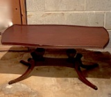 Vintage Mersman Coffee Table with Claw Feet