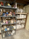 HUGE Lot of Misc Unpainted Ceramics & Molds