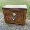 Nice Wooden Cabinet with Pull Out Writing Surface & Drawer