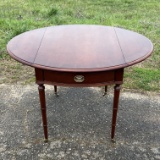 NEW Beautiful Drop Leaf Table on Casters