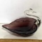 Elegant Duncan Miller Amethyst Glass Swan Dish