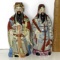 Pair of Andrea by Sadek Porcelain Oriental Men Figurines