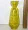 Brilliant Yellow Glass Vase