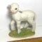 1983 Andrea by Sadek Porcelain Lamb Figurine
